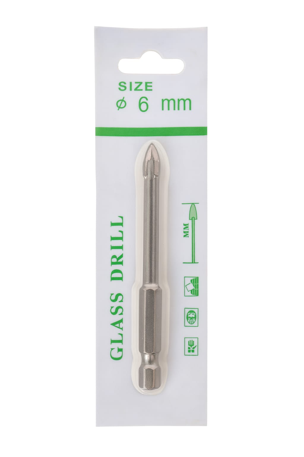 6mm tile drill bit with hex end